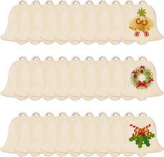 Set of decorative name plates with Christmas designs on a white background