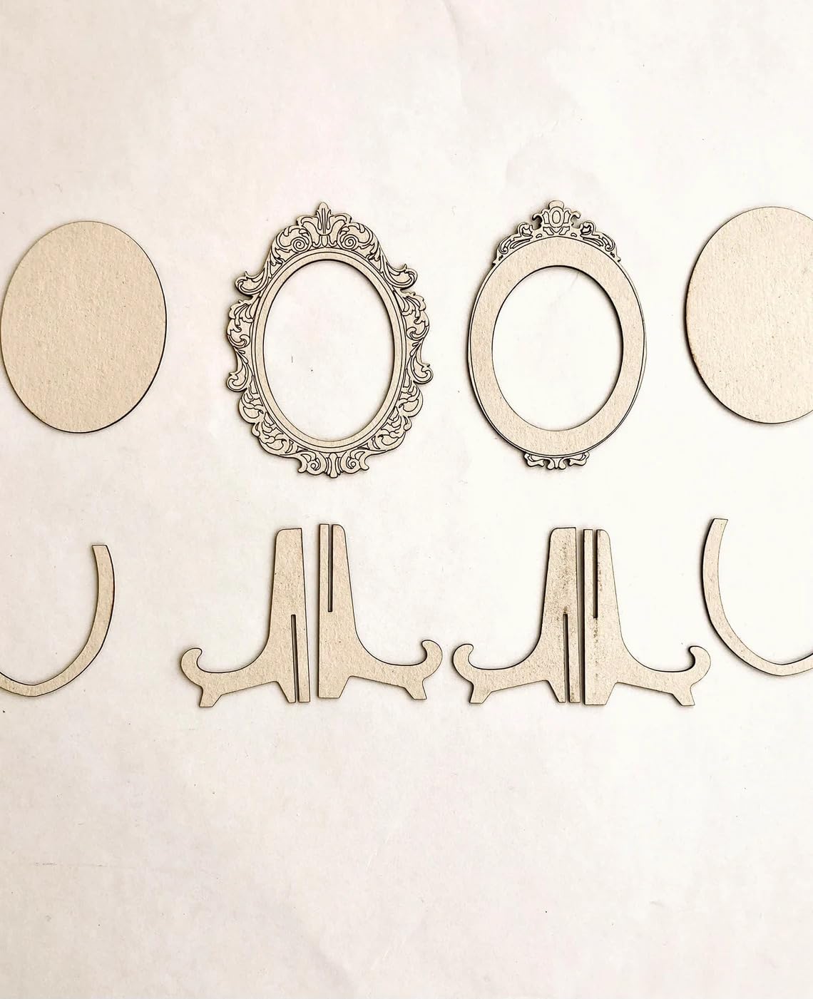 unfinished wood frames