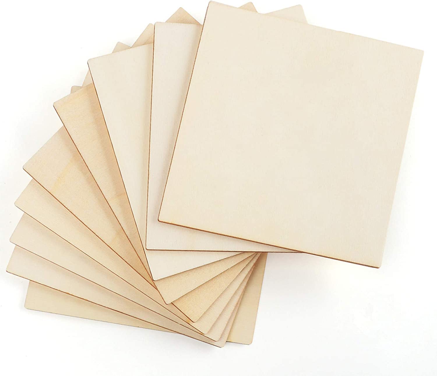 Set of beige envelopes on a white background