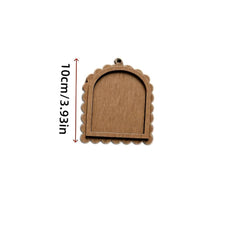 wooden hanging plaque for diy art