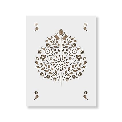 reusable wall stencil for diy painting