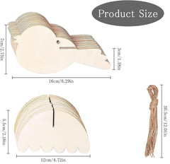 Dimensions of a decorative item with measurements shown