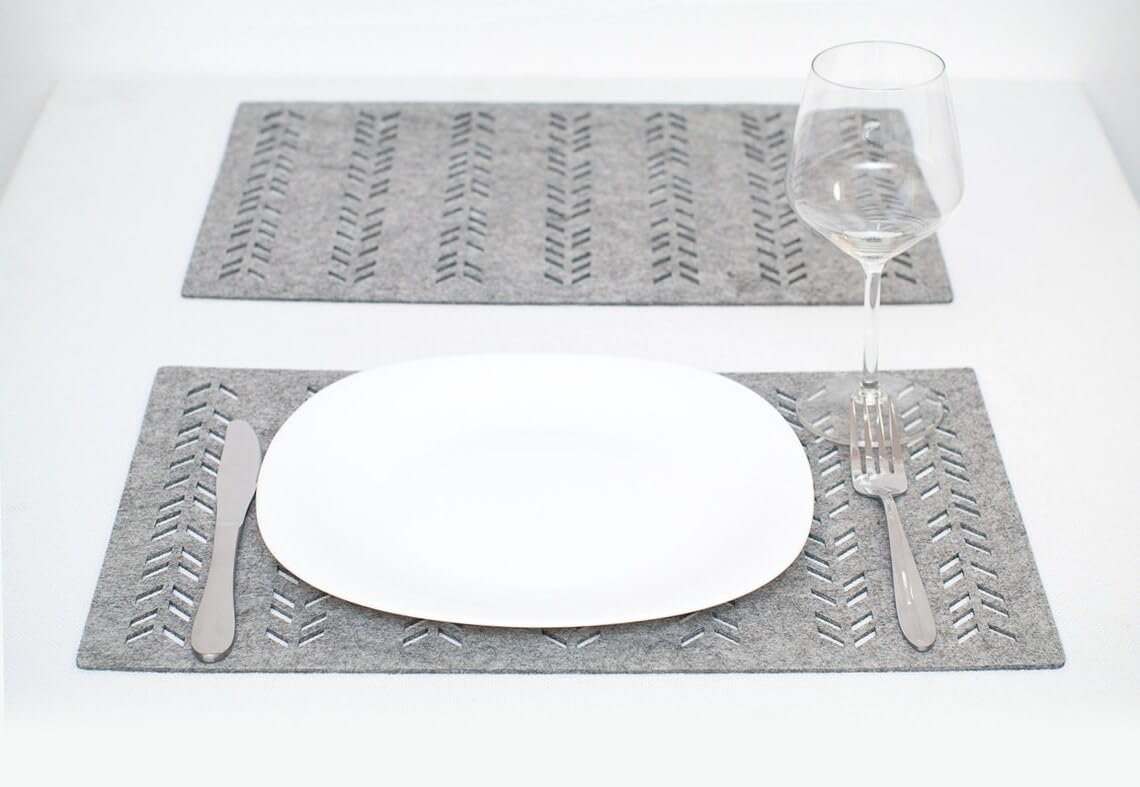 decorative geometric placemats for home