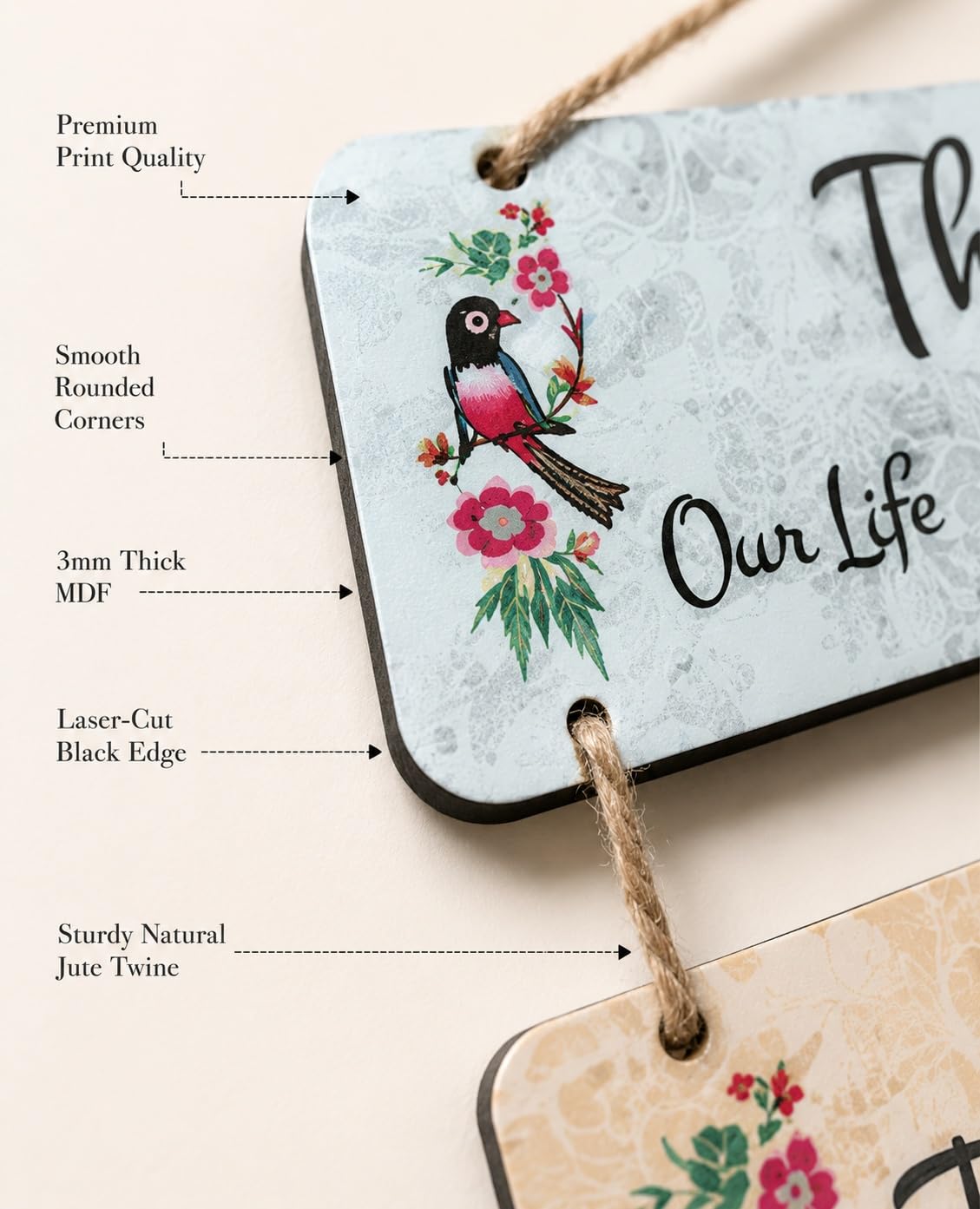 positive quote wall art for home