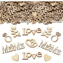 mixed mdf shapes for diy art and craft
