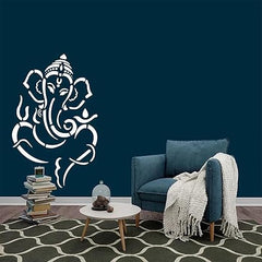 ganesha wall decor template plastic