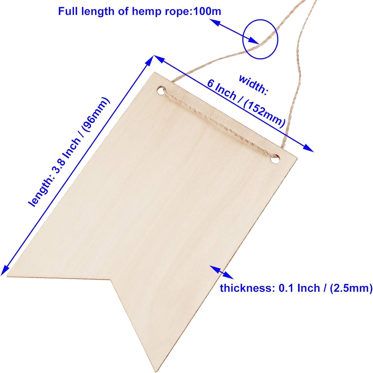 Measurement chart of a beige fabric panel with dimensions labeled