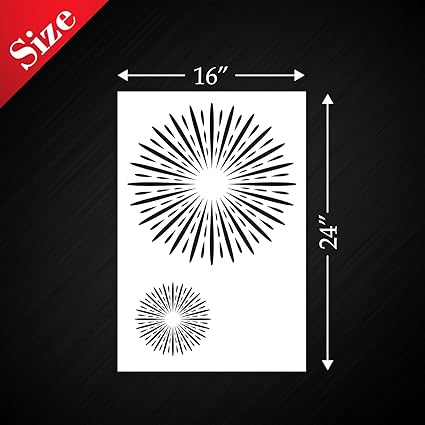 plastic stencil for furniture and fabric