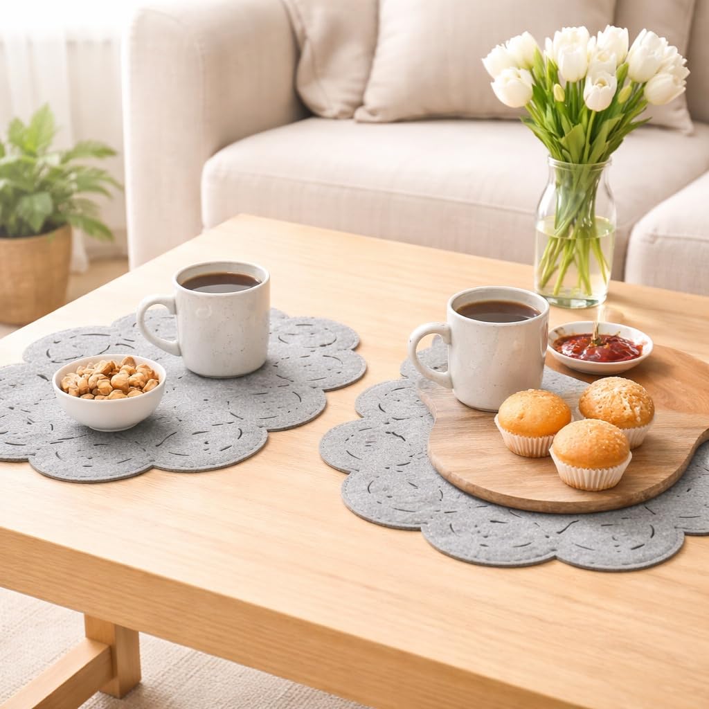 cloud design table mats for home