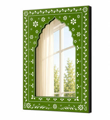 decorative jharokha mirror panel set