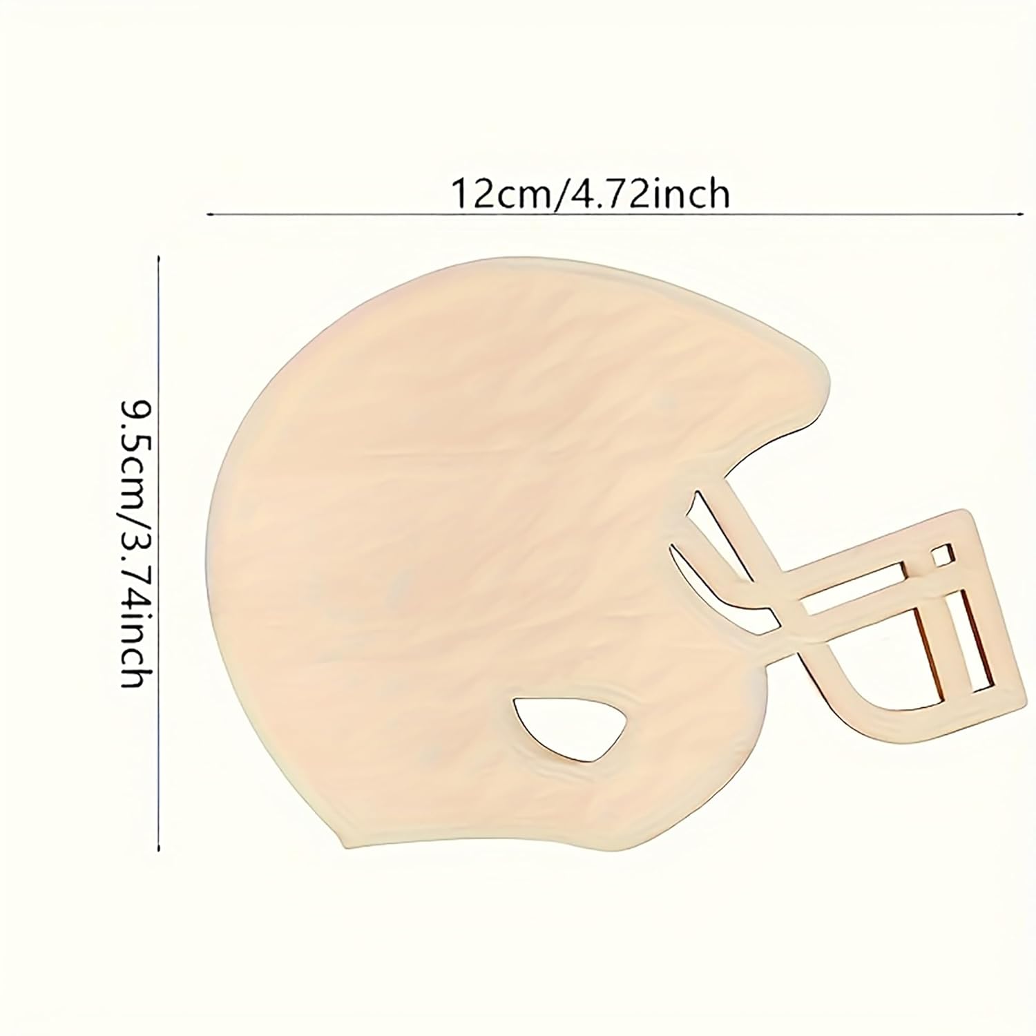 DIY wooden sports shapes