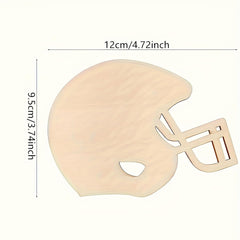 DIY wooden sports shapes