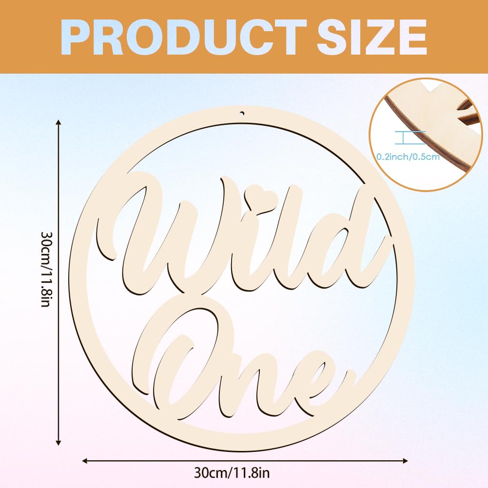 unfinished wood baby milestone cards