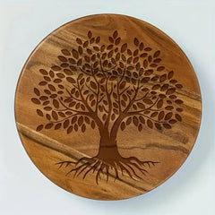 Cliths 7 Pcs Tree of Life Stencil Templates Reusable Plastic Art Templates with Separate Designs for Painting Walls, Wood, Canvas, Fabric, DIY Crafts, and Home Decoration