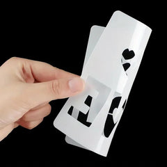 PET stencils for wood and canvas