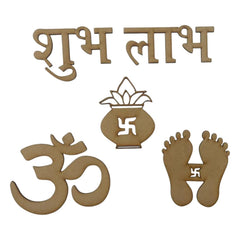 swastik om kalash decor
