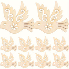 Peace dove cutouts for art and craft