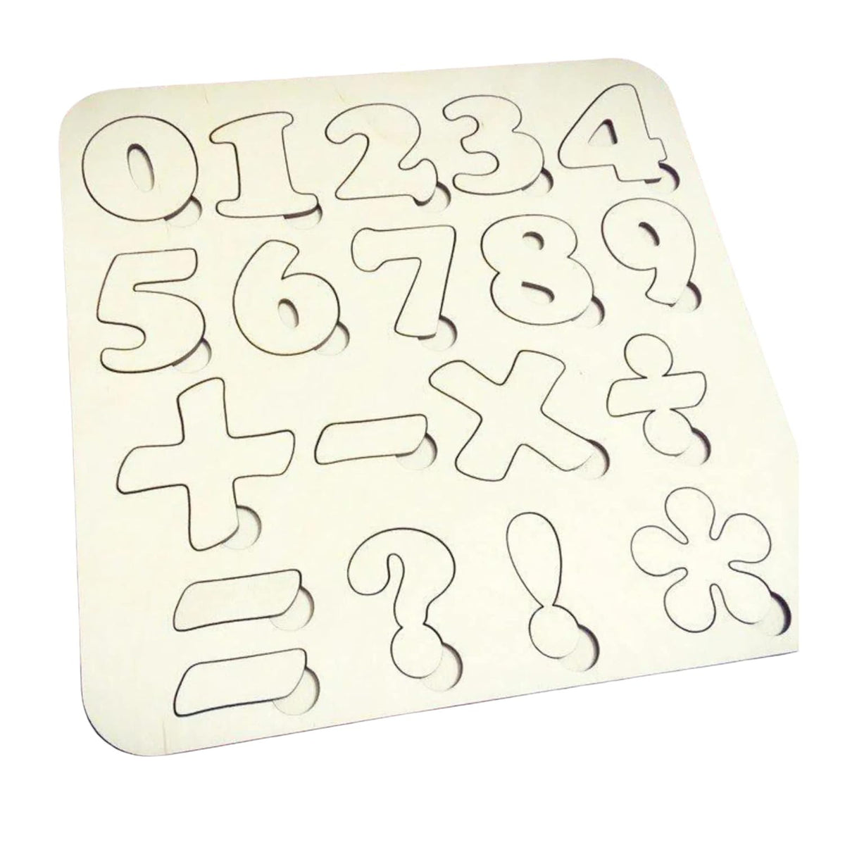 Cliths Wooden Education Puzzle Alphabet & Number Learning Toy Toddler Puzzle for Early Childhood Development Kids