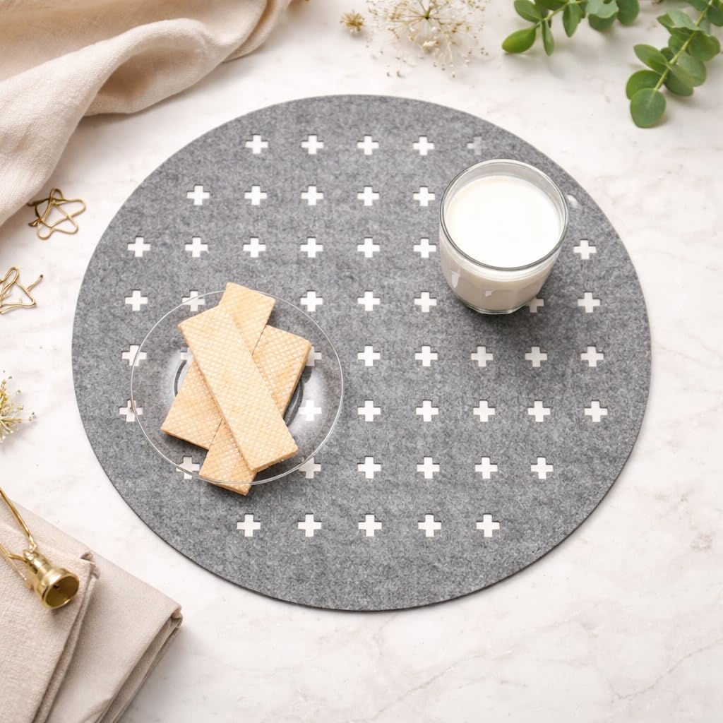 contemporary dining table decor mats