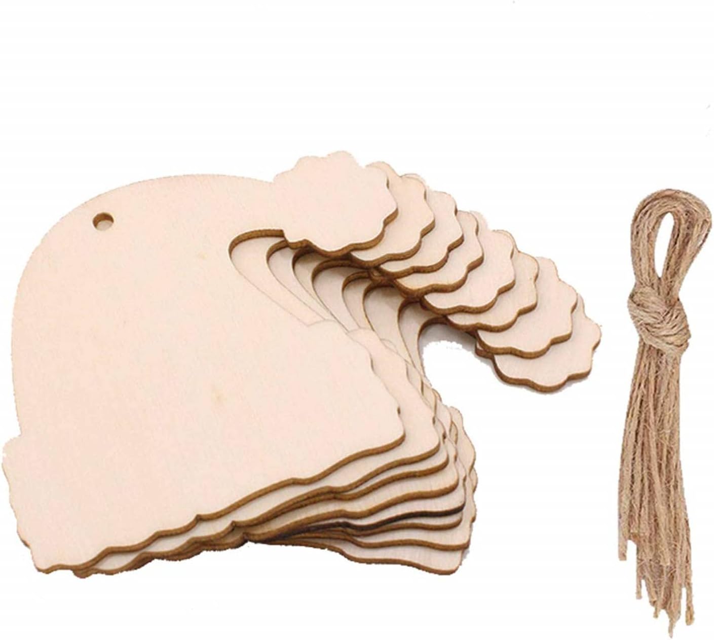 Wooden Christmas ornaments