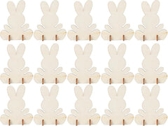 Wooden Rabbit Craft Shapes