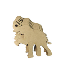 elephant wooden cutouts