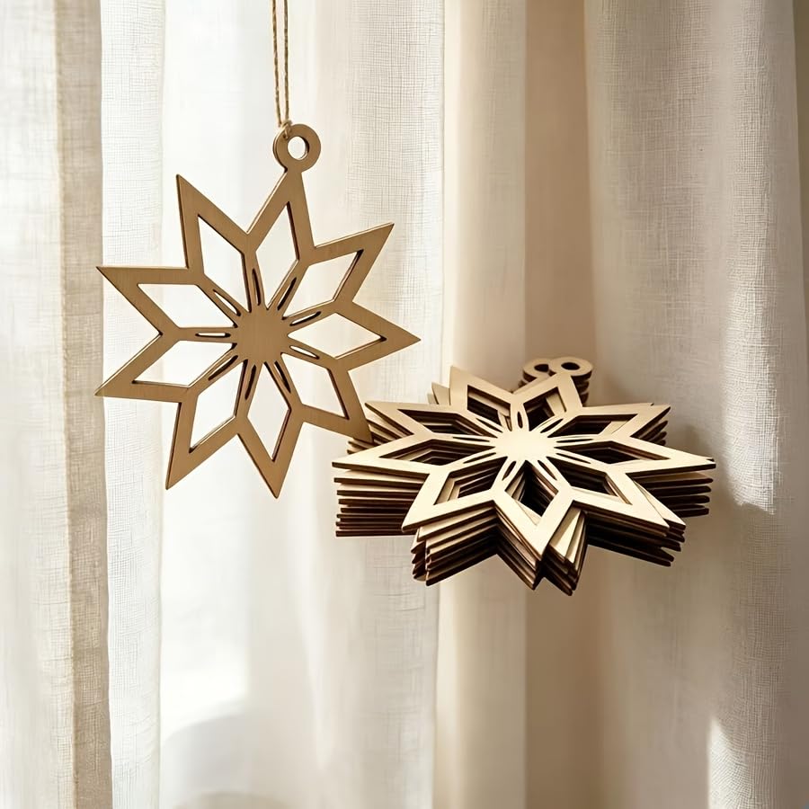 wooden star of david craft base for painting