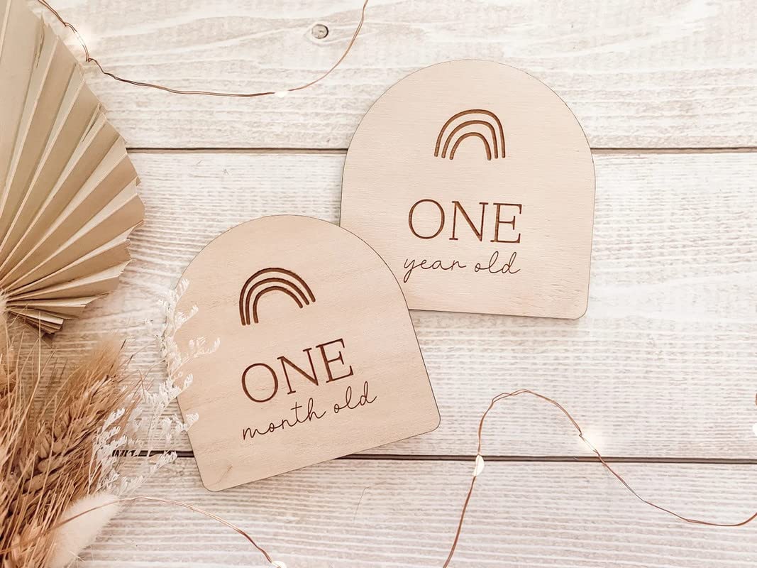 wooden foot milestone