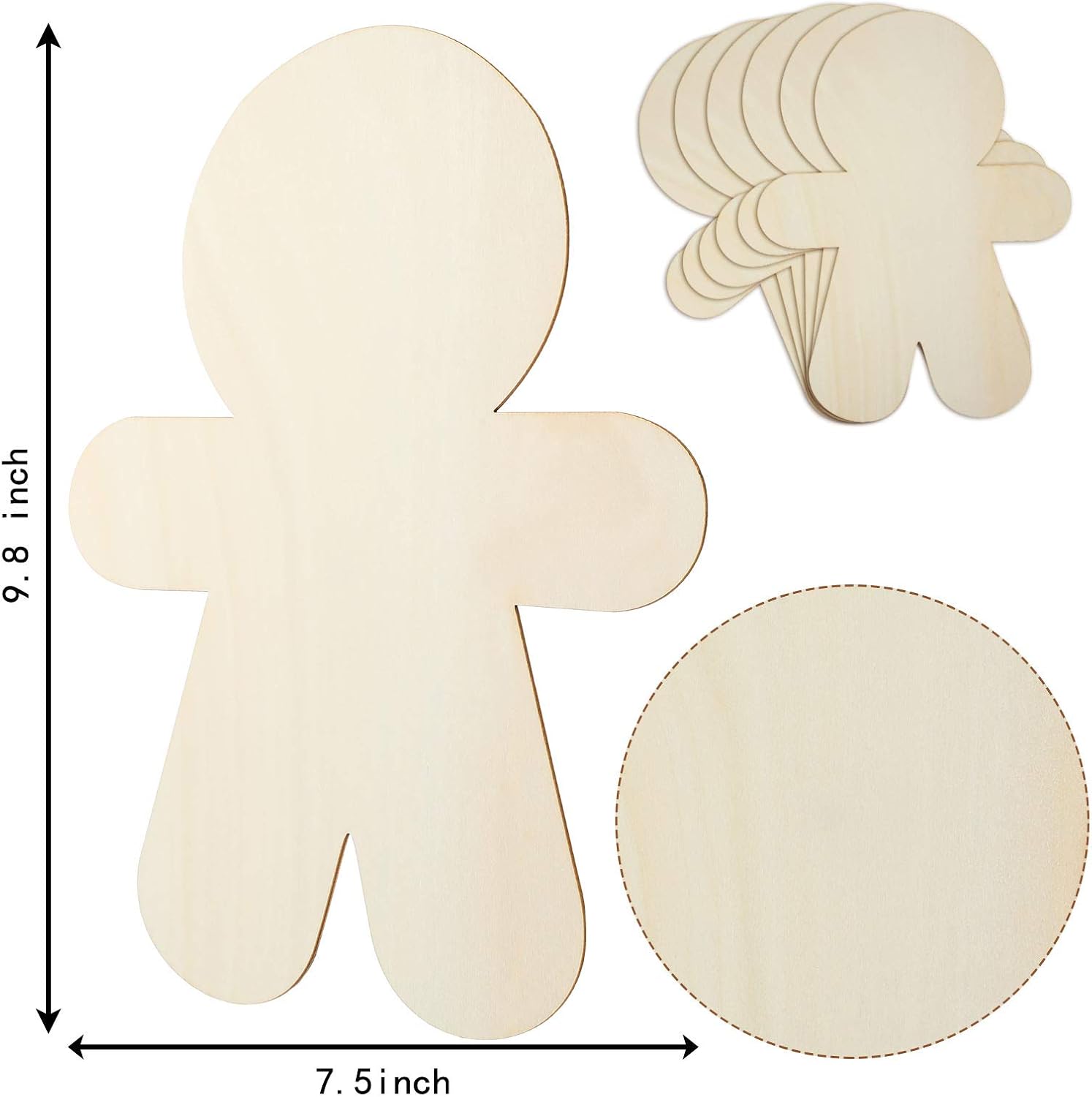 DIY Xmas holiday wooden cutouts