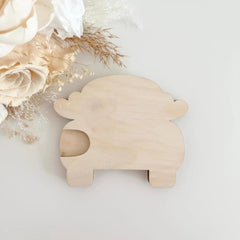 Cliths Wooden Wedding Car Money Holder Handcrafted Cash Gift Box for Weddings Elegant Decorative Money Present Box