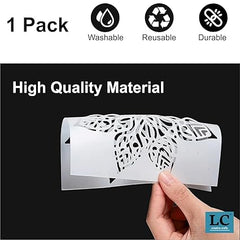 flute krishna mural stencil for home decor