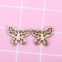 Wooden Butterfly Shapes