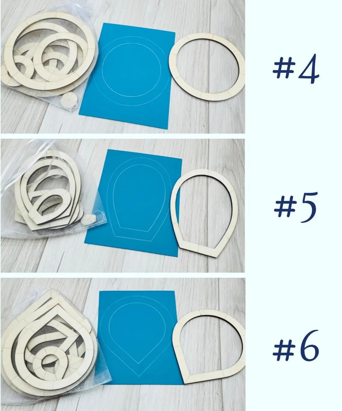 DIY craft stencil kit for mandala, symmetry, and pattern making projects