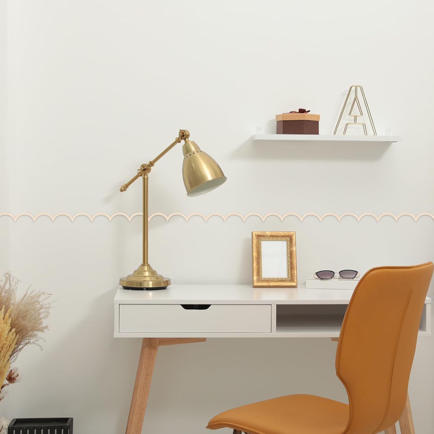 wooden border strip for wall craft projects
