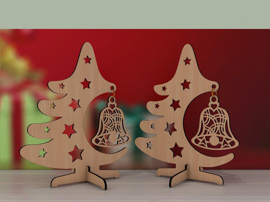 christmas wooden table decorations
