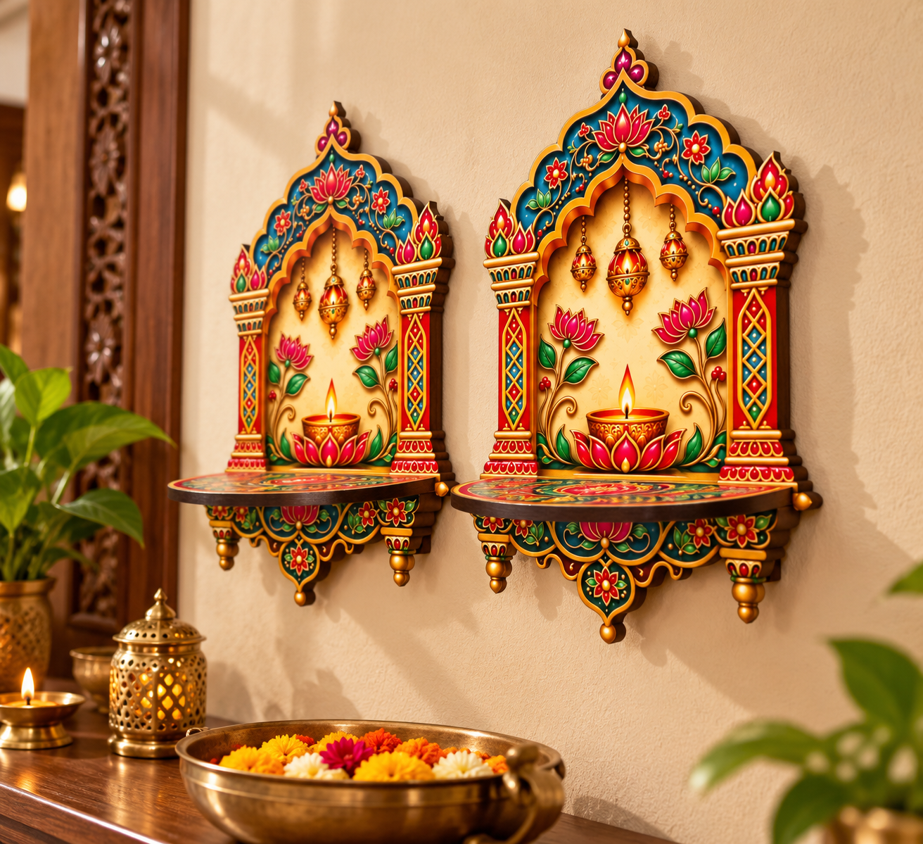 jharokha wall decor for entrance decoration
