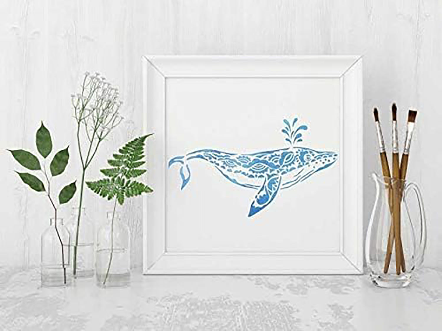 fabric painting stencil