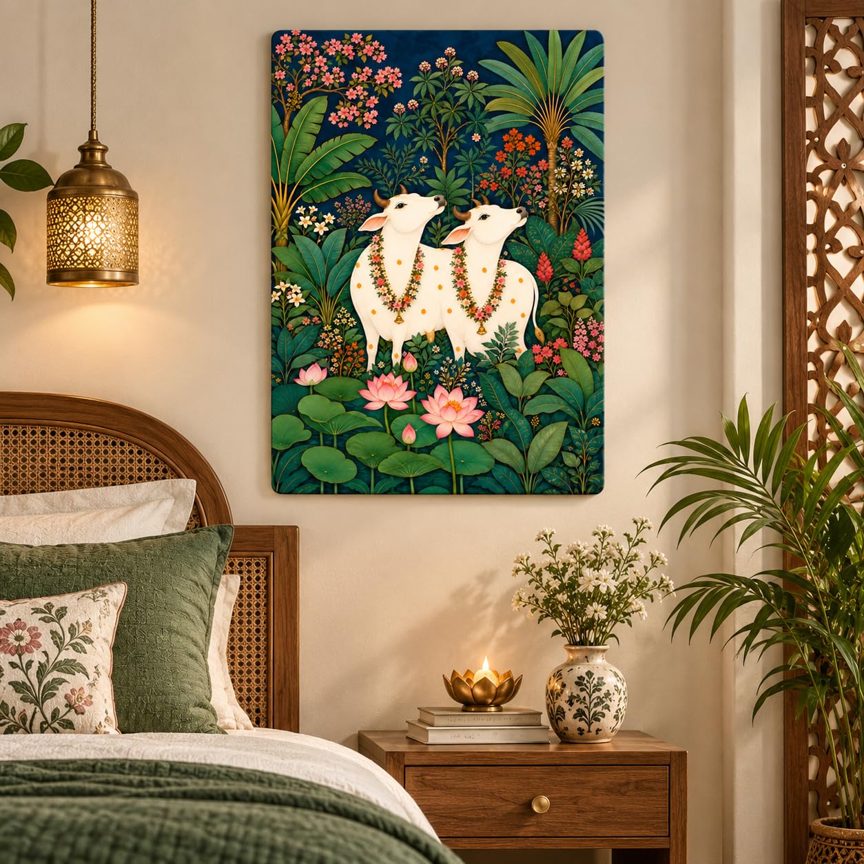 Ready to Hang Lotus Wall Decor