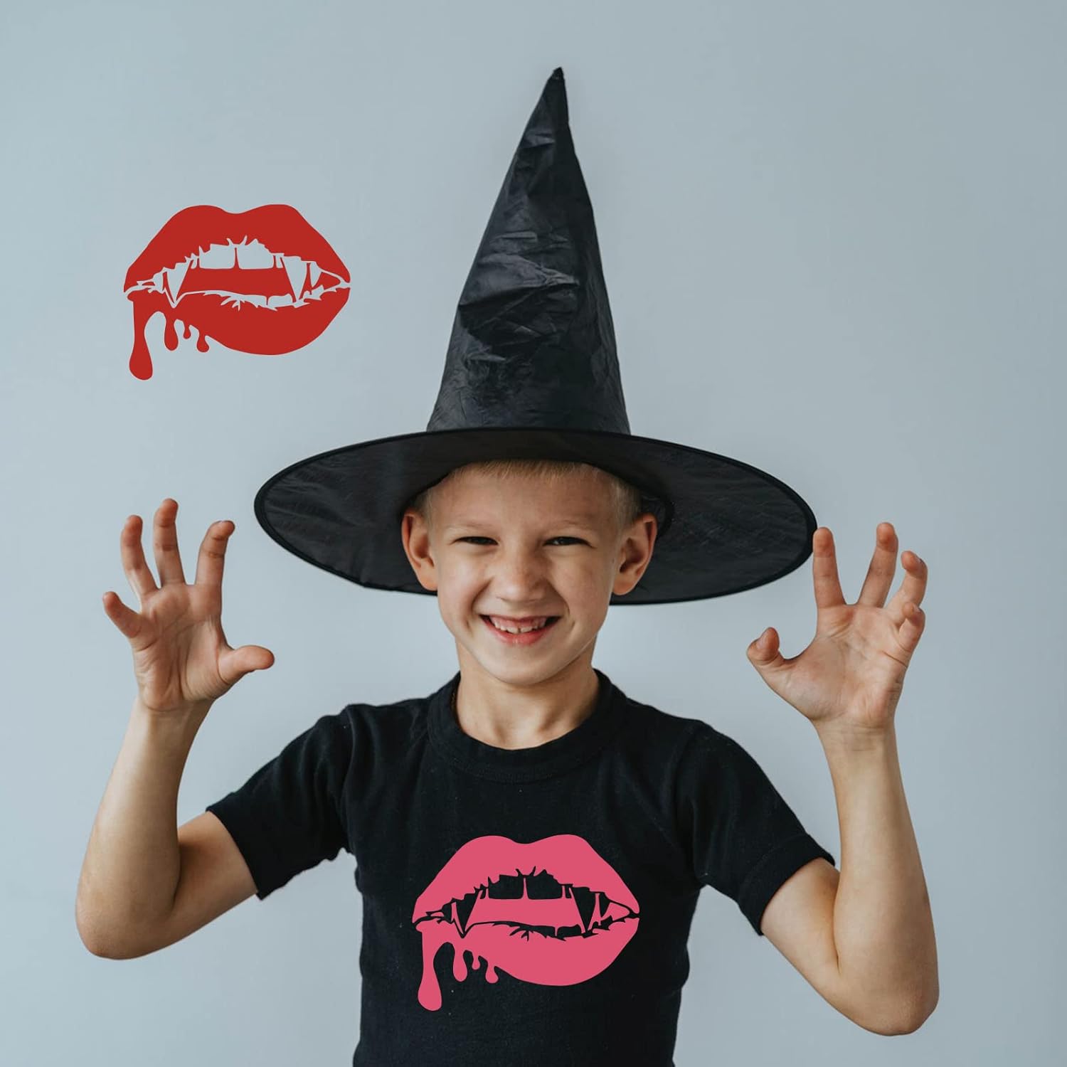 spray paint vampire stencil diy
