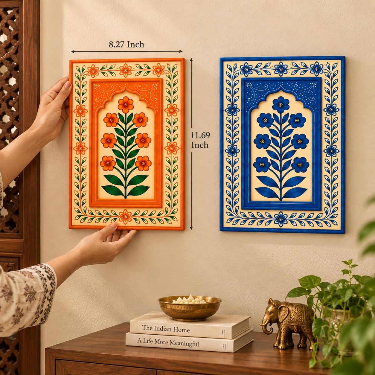 ethnic wall art for living room decoration