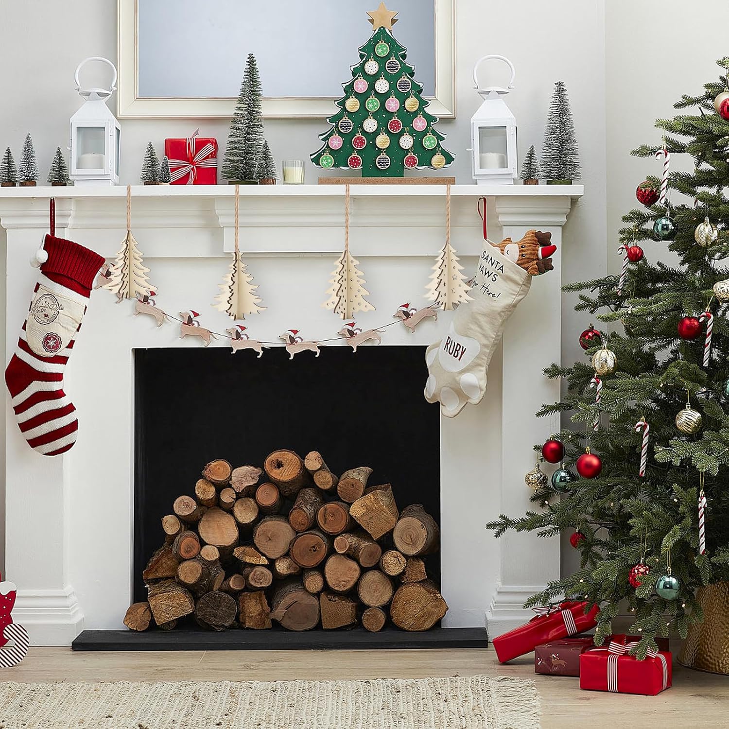 tree shape wood blank