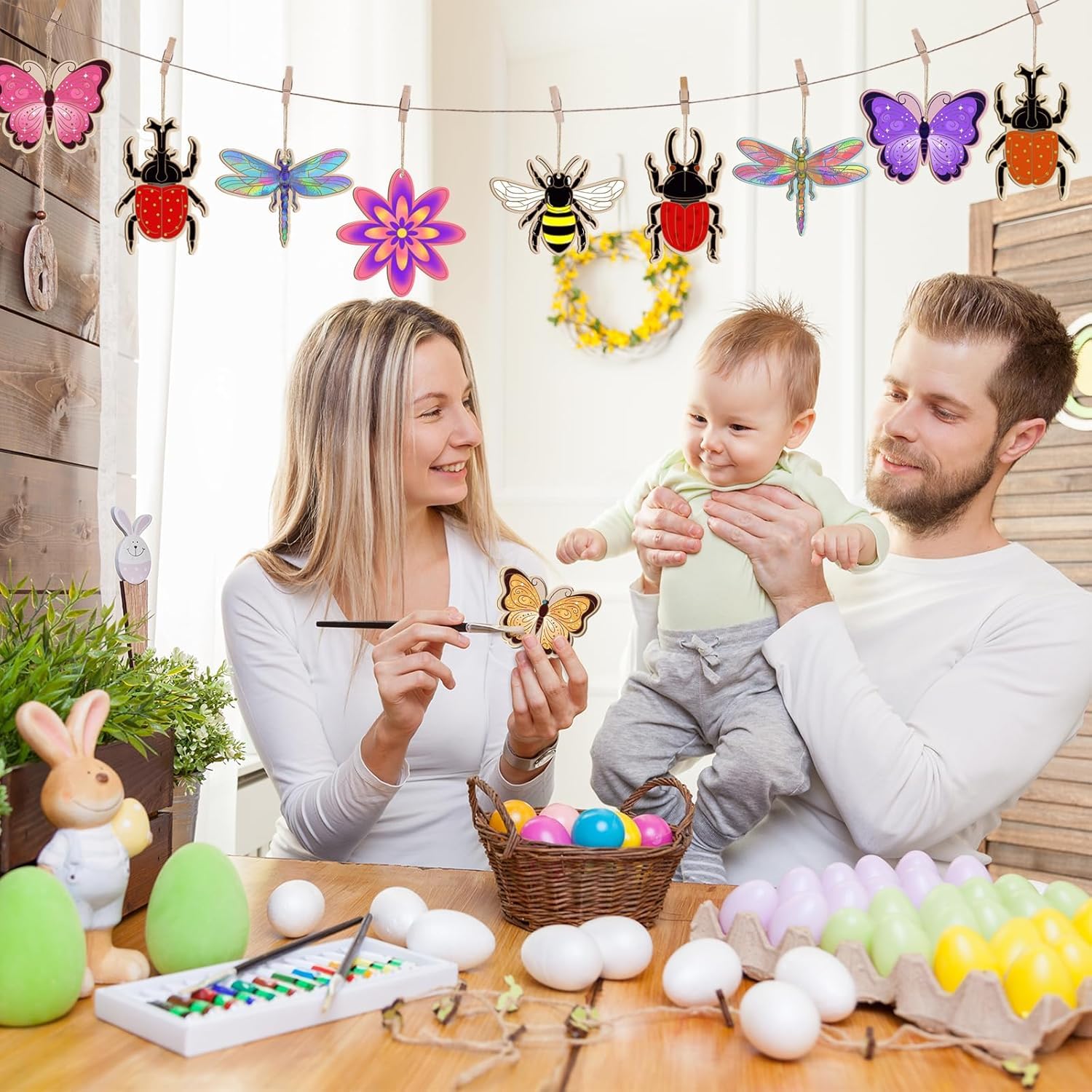 wooden ornaments to paint