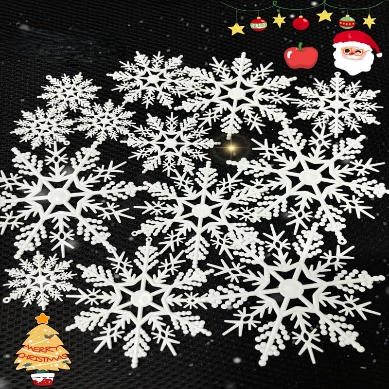 snowflake party decor
