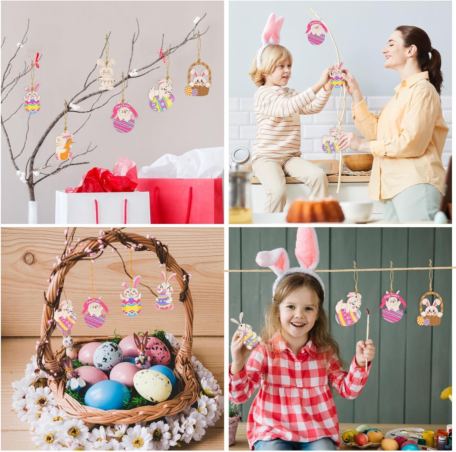 Easter egg craft supplies