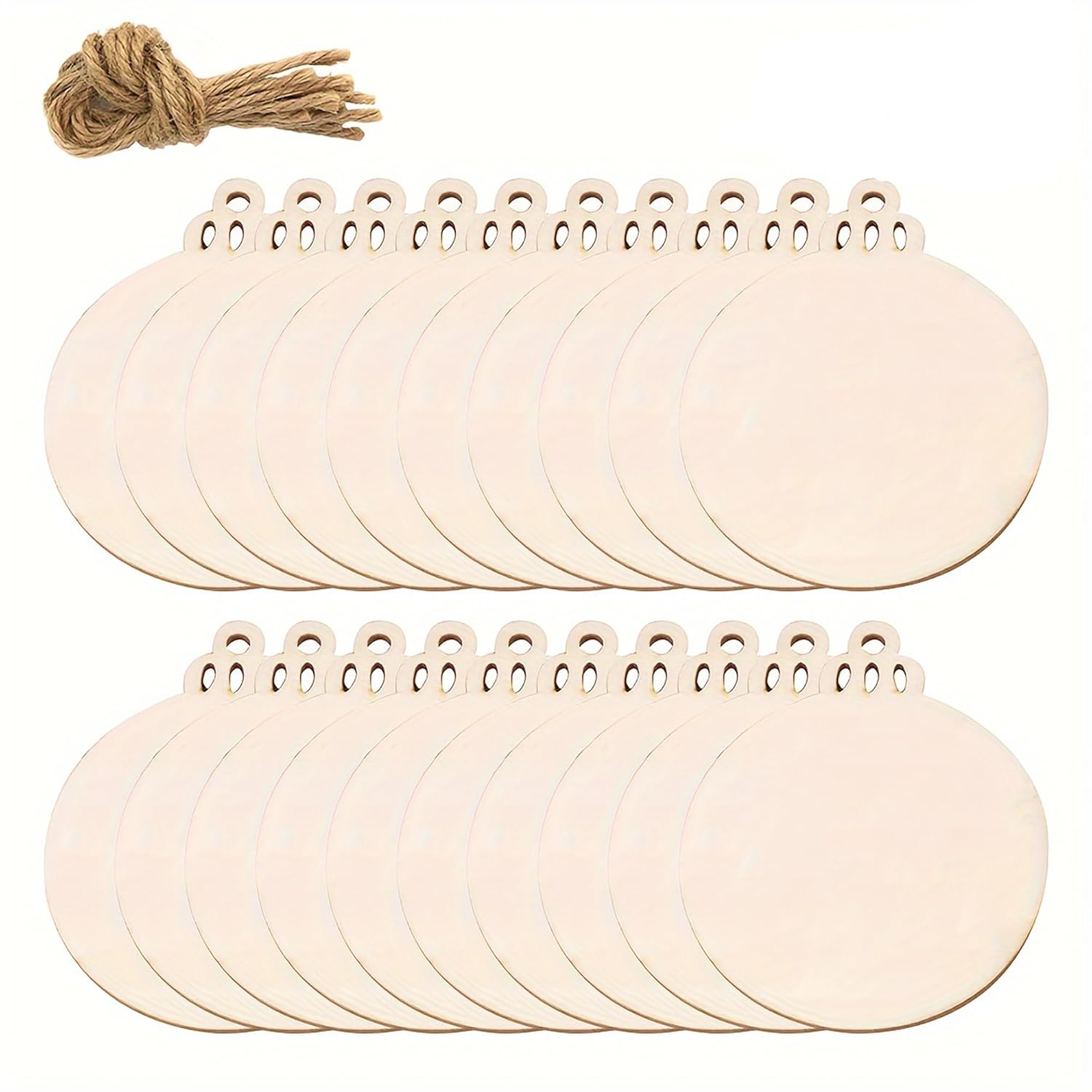 unfinished wooden christmas ornaments
