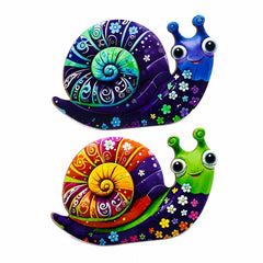 snail wall painting for children room