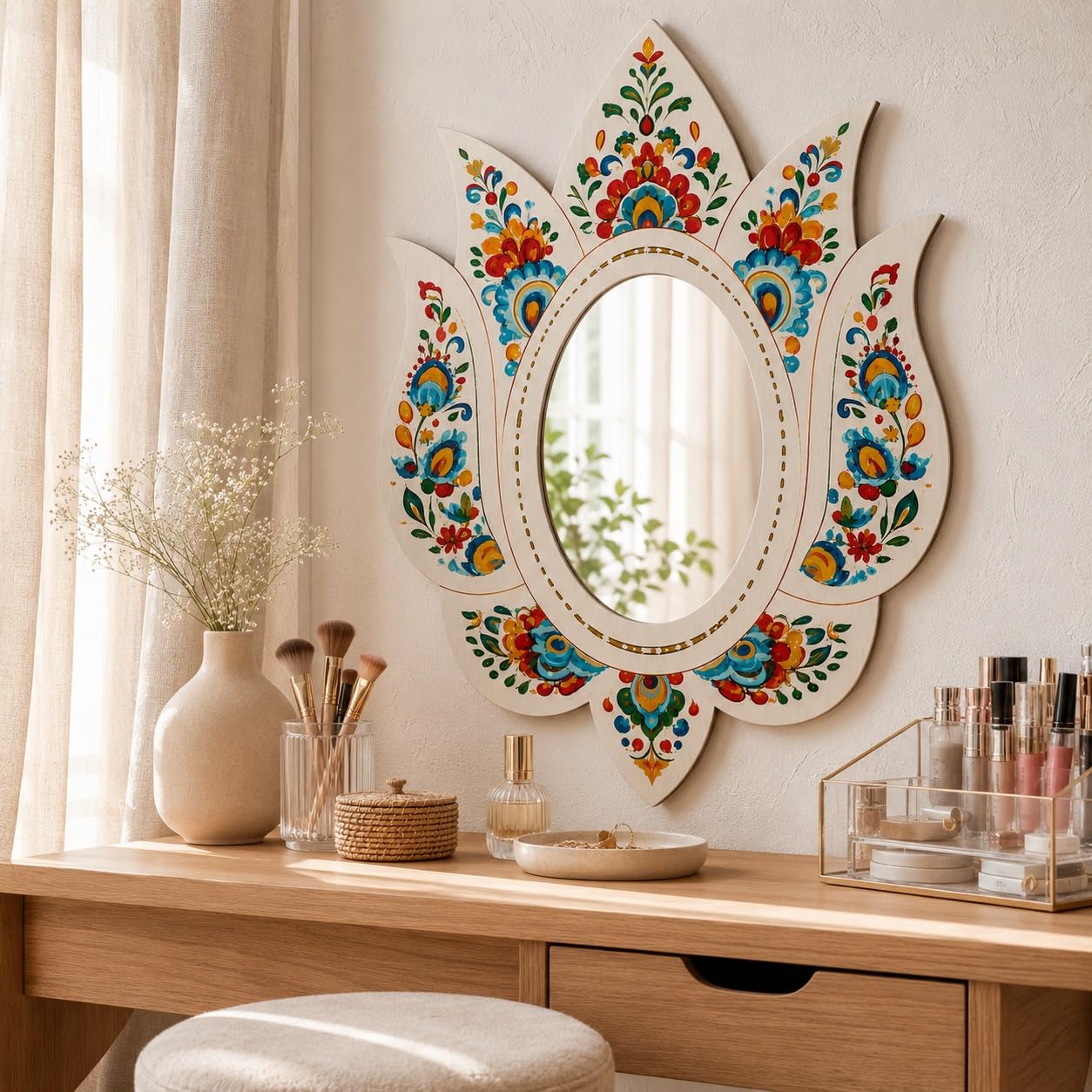 decorative mirror panel for home
