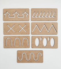 preschool handwriting stencil kit