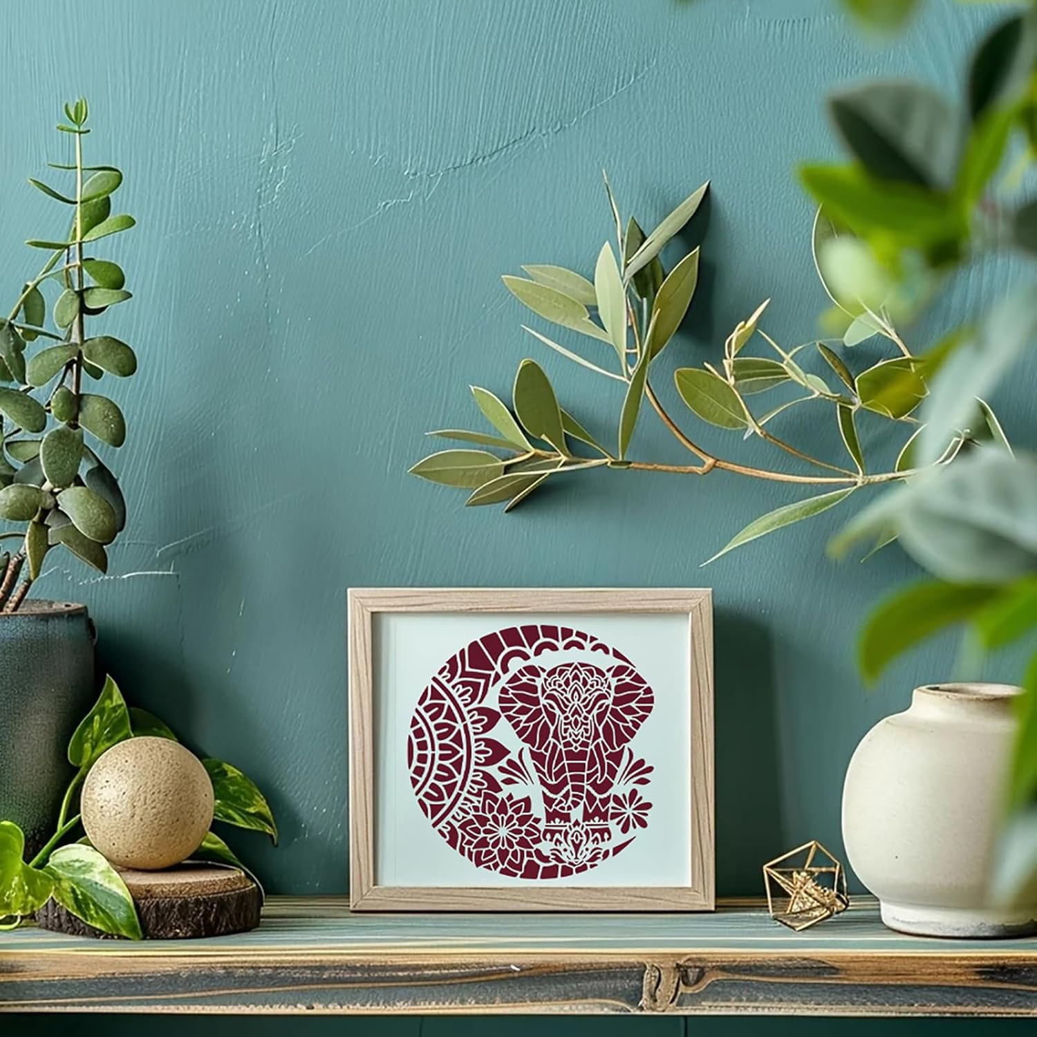 mandala stencil for beginners india
