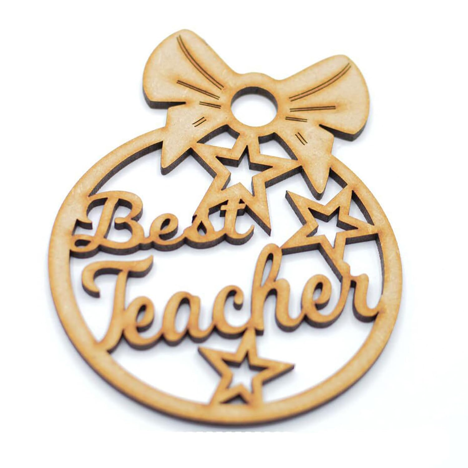 best teacher wooden plaque sign